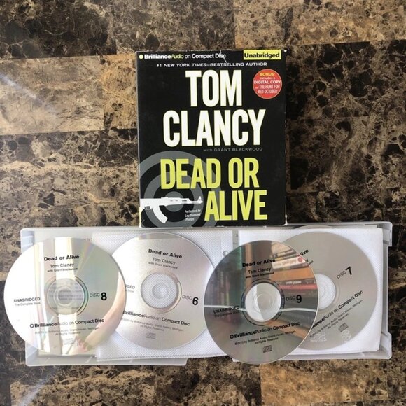 Dead or Alive by Tom Clancy (2010) 19 CD Complete & Unabridged Bonus MP3 - Picture 9 of 12